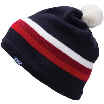 Шапка SWIX Marka 46641/75102 темно-синий/красный OS