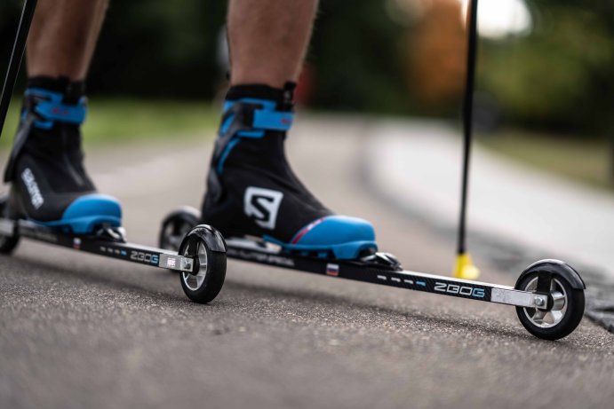 Лыжероллеры коньковые LONG ZBOG SK STIFF (3)