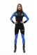 Гоночный костюм KV+ LAHTI 2 pieces suit black\blue 21V118.12