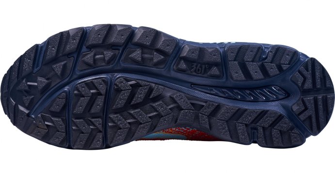 Кроссовки 361 -TAROKO 2 жен. оранжевый/серый Y055/2853