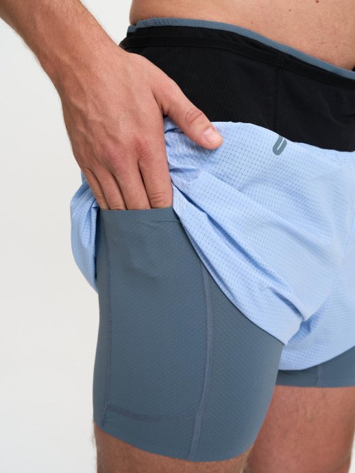 Шорты Bivium &quot;Трейл&quot; муж. голубой