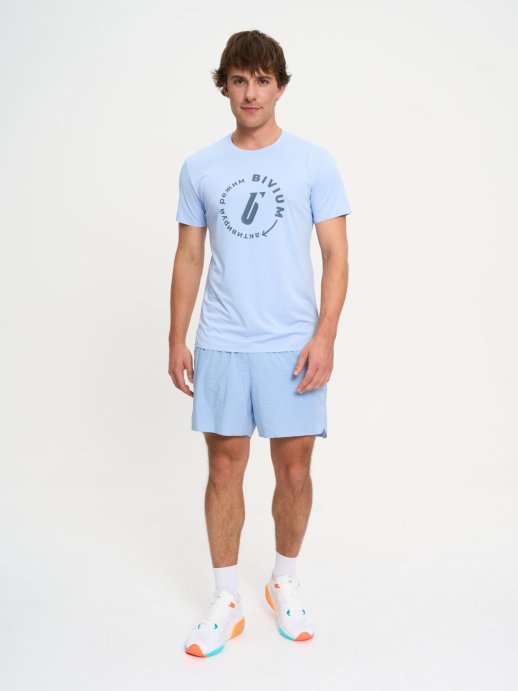 Шорты Bivium &quot;Трейл&quot; муж. голубой