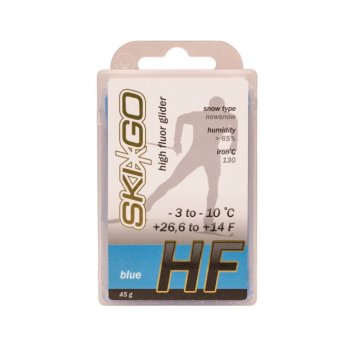 Парафин SKIGO HF Blue (для нового снега) -3/-10 45 гр.