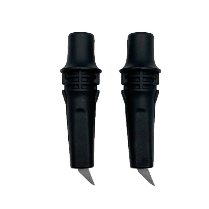 Наконечник MOAX HM Rib черный 10 мм