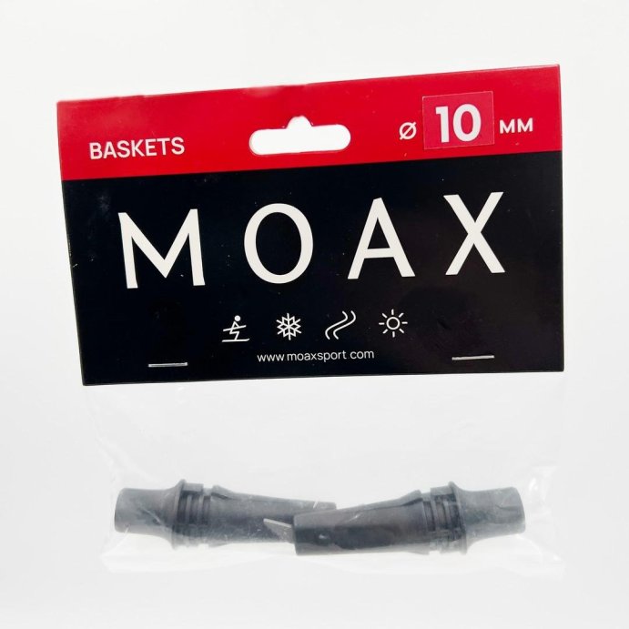 Наконечник MOAX HM Rib черный 10 мм