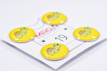 Магнитные держатели для номера "Черепашка"