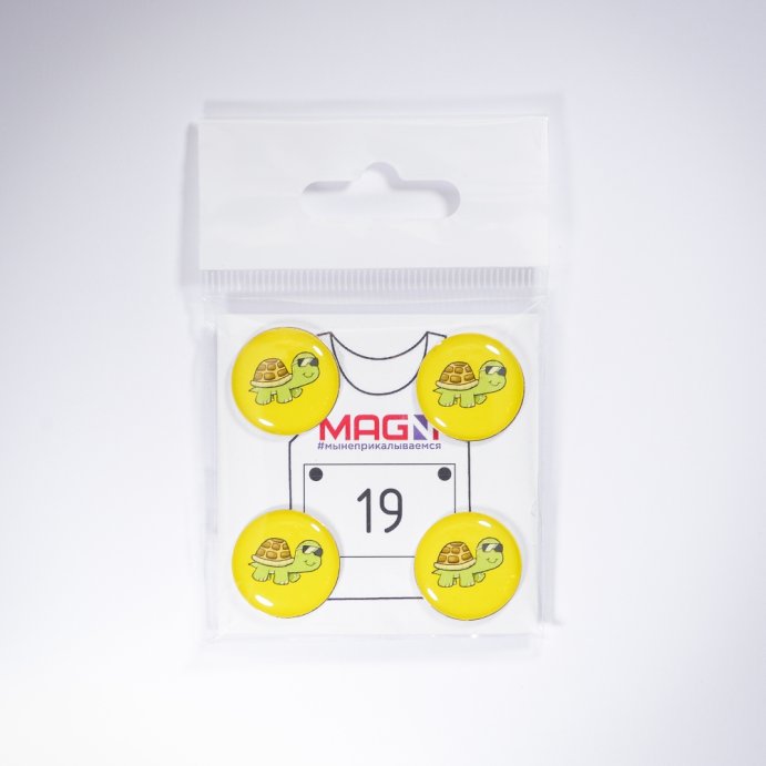 Магнитные держатели для номера &quot;Черепашка&quot;