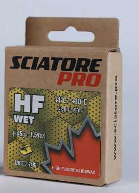 Парафин SCIATORE HF WET (яркий желтый) +10/+1 45гр