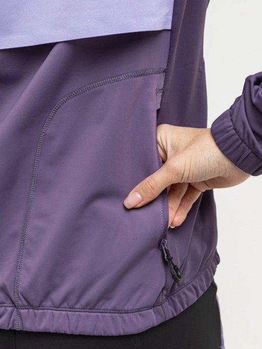 Куртка с капюшоном MOAX Dickson Wind жен. MX314220/80120 сиреневый в Твери