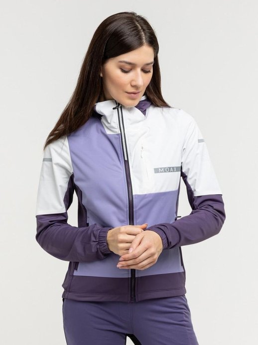 Куртка с капюшоном MOAX Dickson Wind жен. MX314220/80120 сиреневый в Твери