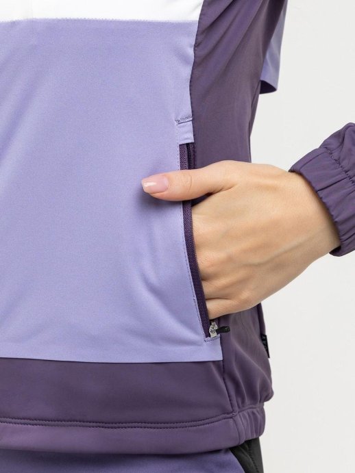 Куртка с капюшоном MOAX Dickson Wind жен. MX314220/80120 сиреневый в Твери