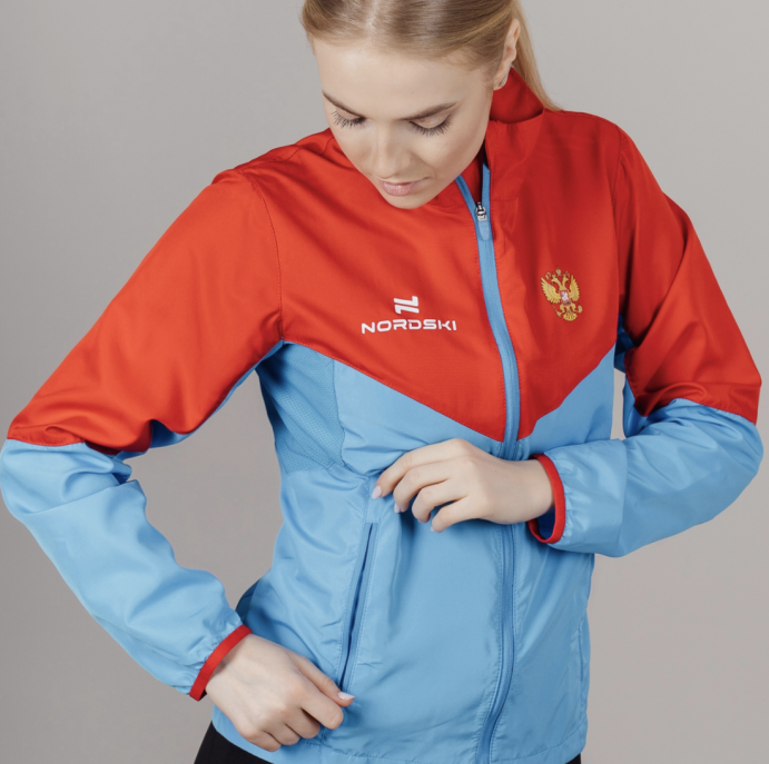 Ветровка Nordski Sport Red/Blue W NSW203987