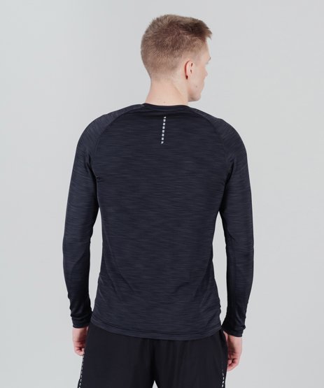 Футболка Nordski Pro Black с длинным рукавом NSM426100