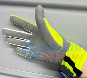 Перчатки лыжероллерные Ski Time салат. S1901 NEW