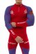 Гоночный костюм KV+ LAHTI 2 pieces suit blue\red 21V118.RUS