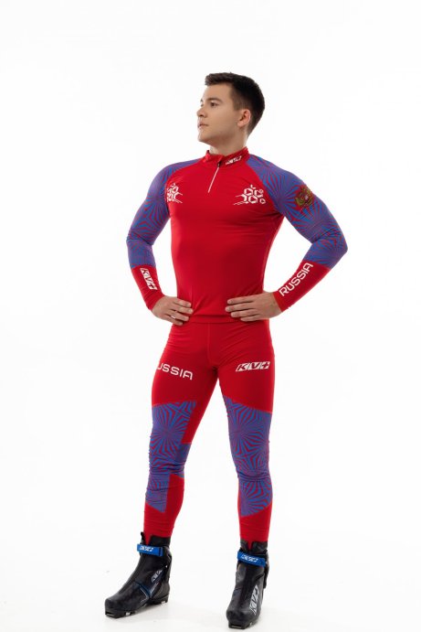 Гоночный костюм KV+ LAHTI 2 pieces suit blue\red 21V118.RUS