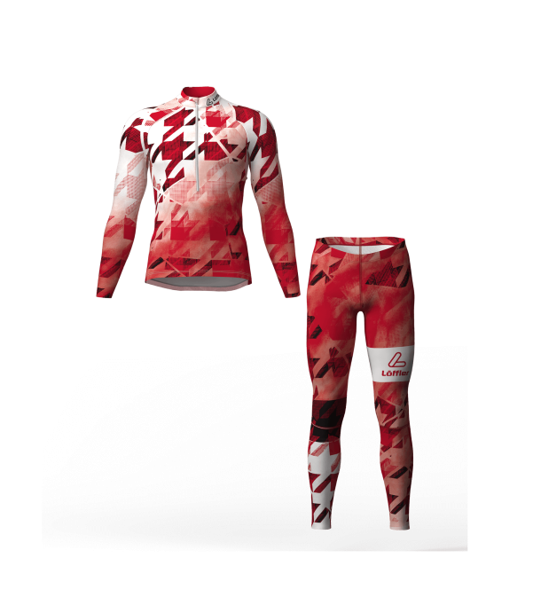 Гоночный костюм LOFFLER WORLDCUP 25 Red EL30111-551