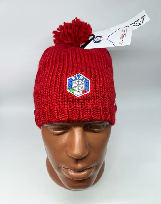 Шапка Kappa K0105 красная