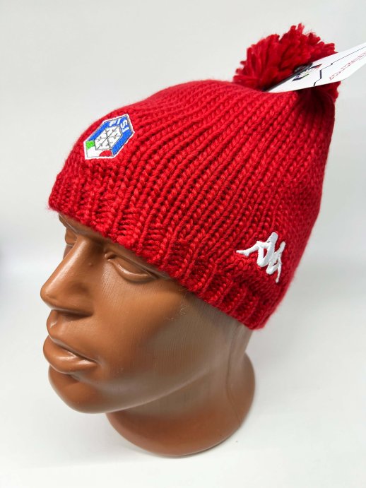 Шапка Kappa K0105 красная