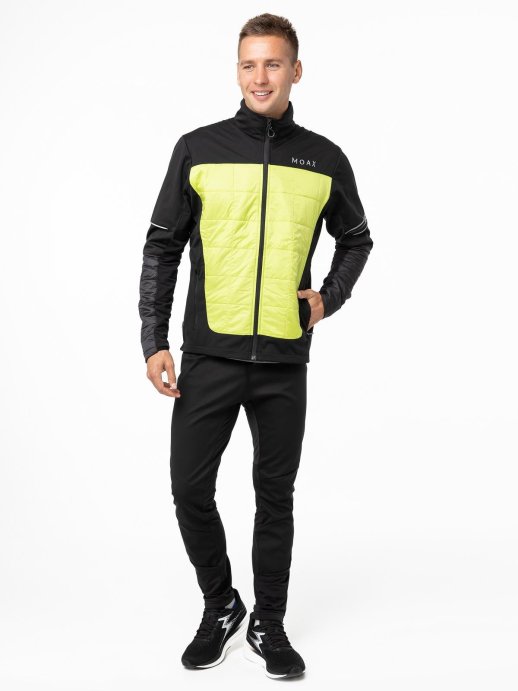 Куртка MOAX Navado Hybrid муж. SW222321/51700 лайм в Мурманске