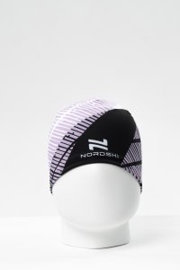 Гоночная шапка Nordski Jr. Heat Black/Lavender NSJ226106