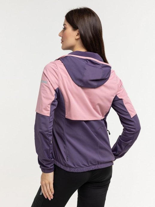 Куртка с капюшоном MOAX Dickson Wind жен. MX314220/92788 пурпурно-розовый