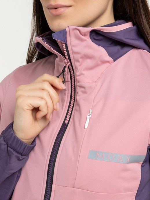 Куртка с капюшоном MOAX Dickson Wind жен. MX314220/92788 пурпурно-розовый