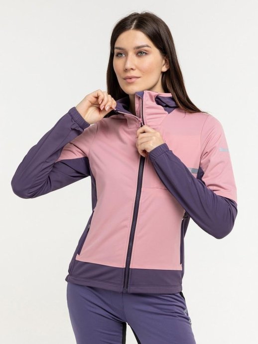 Куртка с капюшоном MOAX Dickson Wind жен. MX314220/92788 пурпурно-розовый