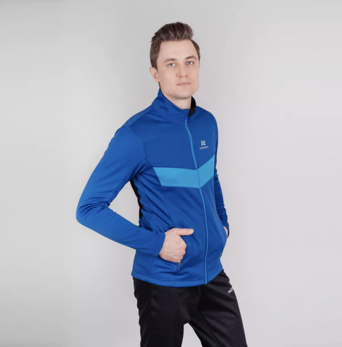 Костюм разминочный Nordski Jr. Base True Blue/Blue NSJ817797