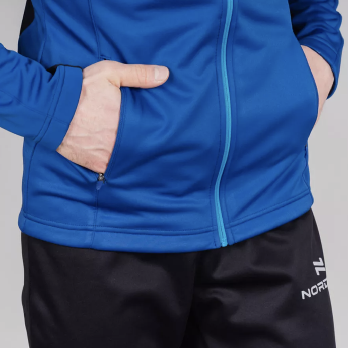 Костюм разминочный Nordski Jr. Base True Blue/Blue NSJ817797