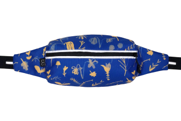 Сумка Enklepp Marathon Waist Bag (flowers blue background)