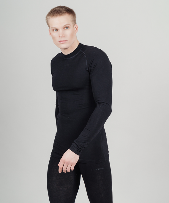 Комплект термобелья Nordski Wool Black NSM377100 в Твери