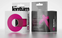 Lentum Кинезиотейп, 5см х 5м, розовый LNT-55-PINK-R