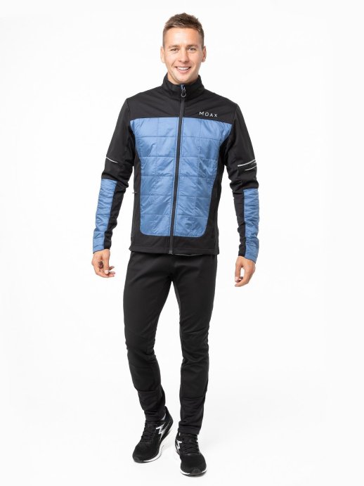 Куртка MOAX Navado Hybrid муж. SW222321/80020 серо-синий