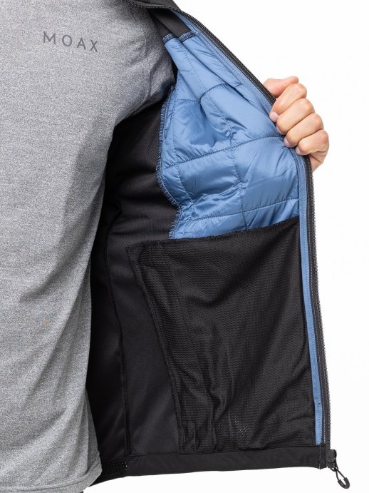 Куртка MOAX Navado Hybrid муж. SW222321/80020 серо-синий