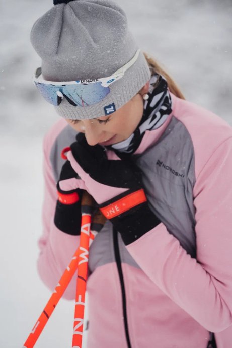 Костюм тренировочный Nordski Hybrid Pro Candy Pink/Grey W NSW606911/NSW707911