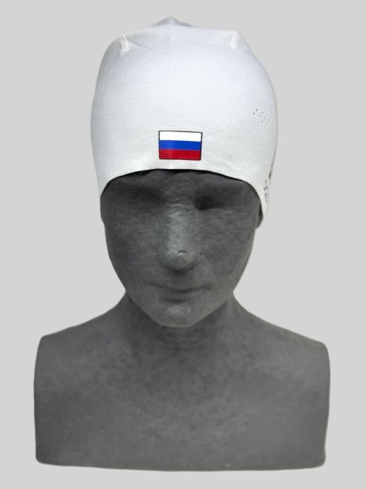 Шапка Odlo Move Light Russia белая 772000/RUS14