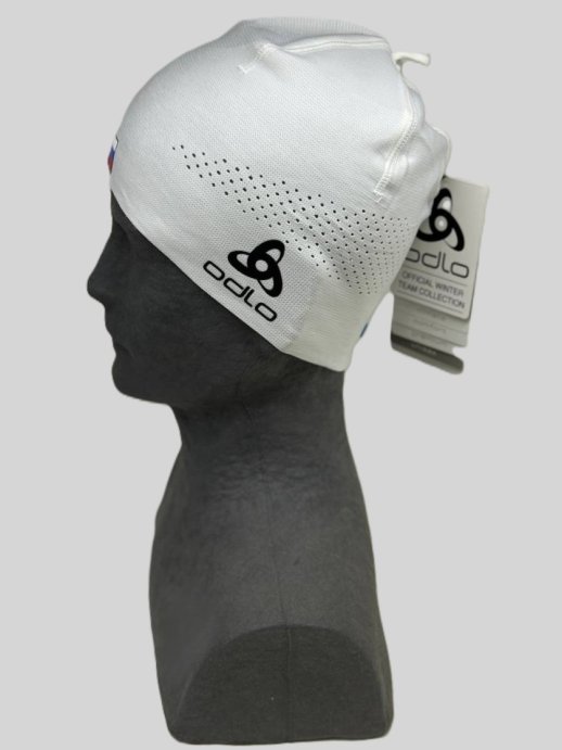 Шапка Odlo Move Light Russia белая 772000/RUS14