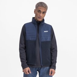 Жилет SWIX Blizzard Hybrid муж. 11761/75100 темно-синий