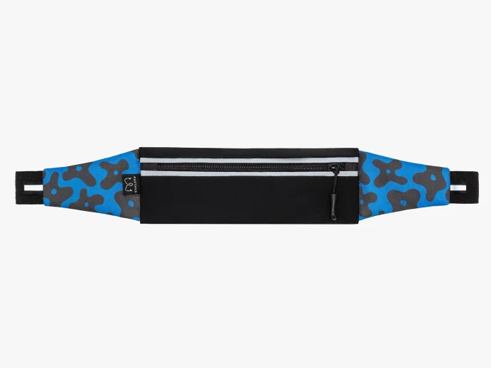 Сумка Enklepp Run Belt 365 (trap-black flowers-blue) в Мурманске