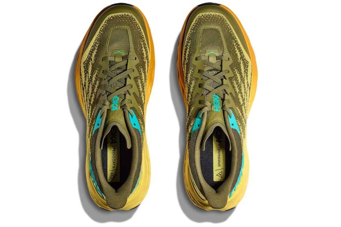 Кроссовки Hoka M SPEEDGOAT 5 Avocado Green Passion Yellow
