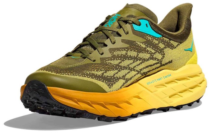 Кроссовки Hoka M SPEEDGOAT 5 Avocado Green Passion Yellow