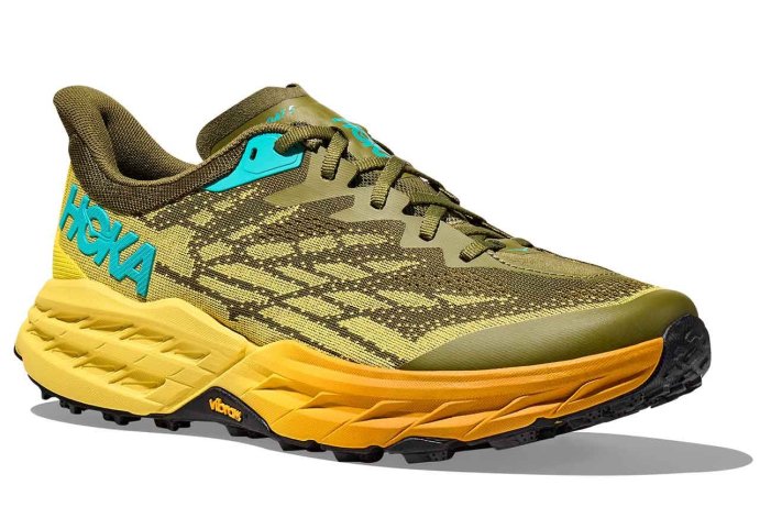 Кроссовки Hoka M SPEEDGOAT 5 Avocado Green Passion Yellow