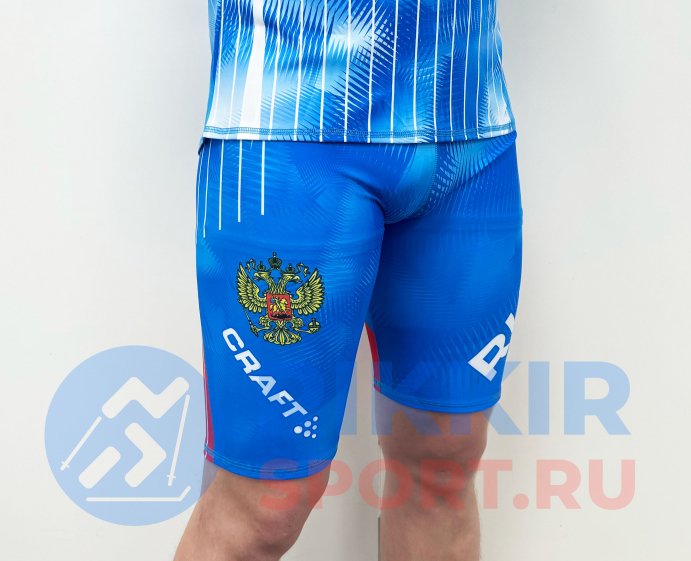 Шорты ШВЕЦИЯ 2024 голуб.-бел.