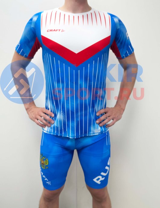 Шорты ШВЕЦИЯ 2024 голуб.-бел.