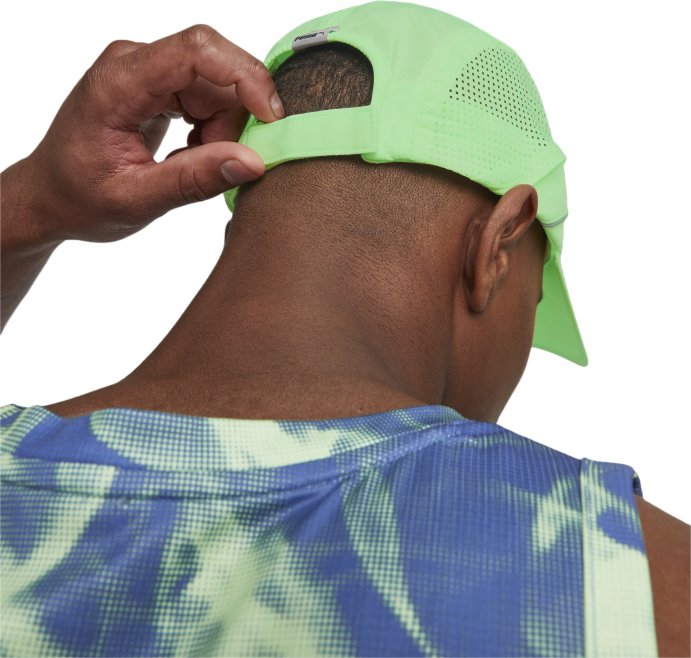 Кепка PUMA Lightweight Runner Cap зеленый