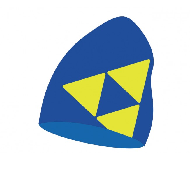 Шапка Fischer Long Logo navy G31118