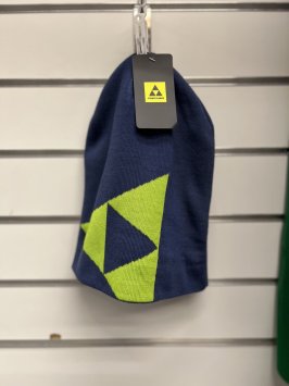 Шапка Fischer Long Logo navy G31118