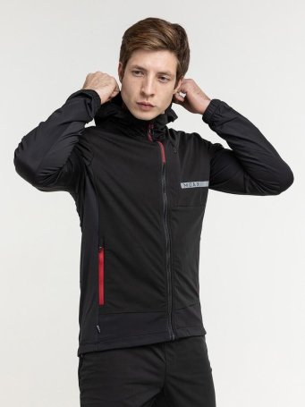 Куртка с капюшоном MOAX Dickson Wind муж. MX314221/10000 черный