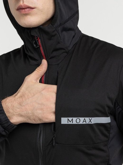 Куртка с капюшоном MOAX Dickson Wind муж. MX314221/10000 черный
